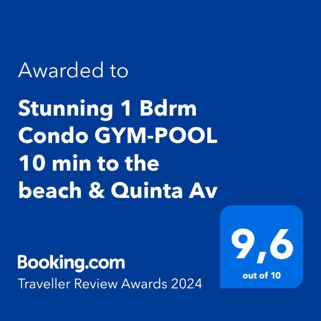 Stunning 1 Bdrm Condo Gym-Pool 10 Min To The Beach & Quinta Av Playa del Carmen Exterior photo